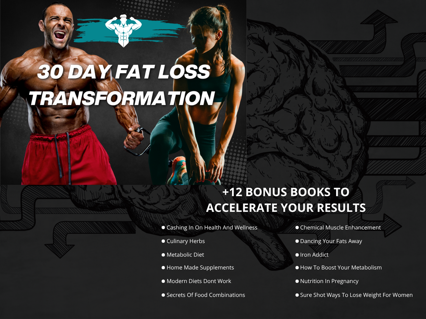 30 Day Fat Loss Challenge + 12 Bonus Ebooks