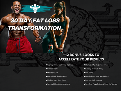30 Day Fat Loss Challenge + 12 Bonus Ebooks